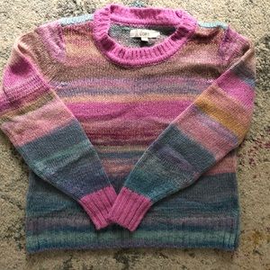 Worn once cozy LOFT sweater